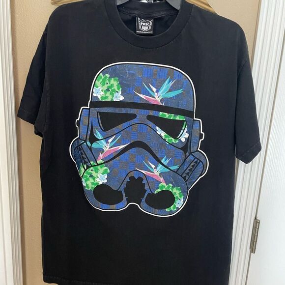 PDSC Pipe Dreams Surf Company Hawaii Storm Trooper Mens Shirt L - Picture 1 of 8